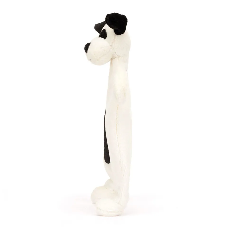 Bashful Black & Cream Puppy Comforter