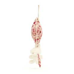 Blossom Cream Bunny 'Berry' Musical Pull