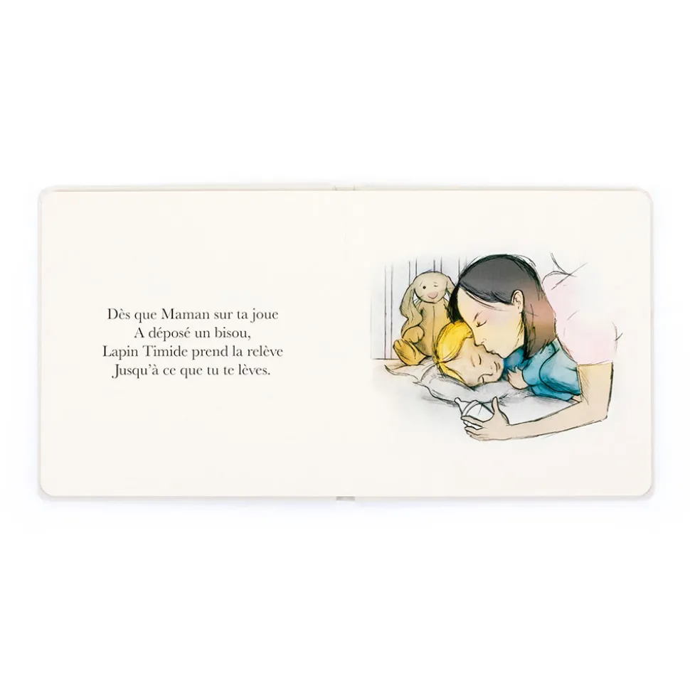 Lapin Timide Veille Sur Tes Nuits Livre