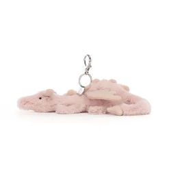 Rose Dragon Bag Charm