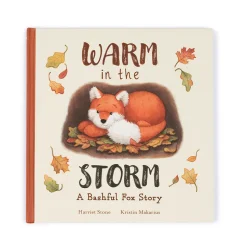 Warm in the Storm Book and Bashful Fox Cub Medium