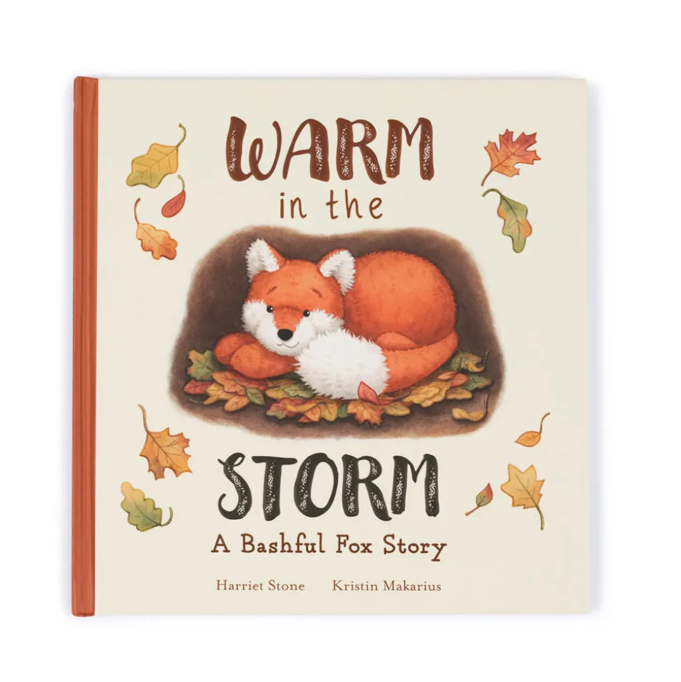 Warm in the Storm Book and Bashful Fox Cub Medium